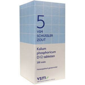 Vsm Schussler Celzout Nr.5 Kalium Phosphoricum D12 Tabletten 200st