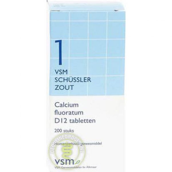 Vsm Schussler No.1 Calcium Fluoratum D12 Tabletten 200st