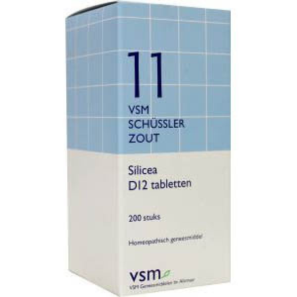 Vsm Schussler No.11 Silicea D12 Tabletten 200st