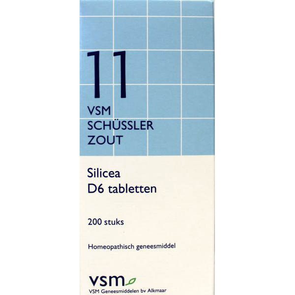 Vsm Schussler No.11 Silicea D6 Tabletten 200st