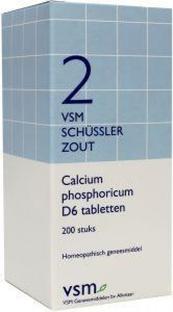 Vsm Schussler No.2 Calcium Phosphoricum D6