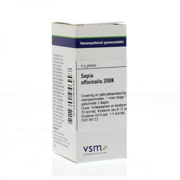 Vsm Sepia Officinalis 200K Globuli 4G