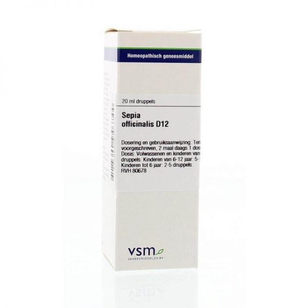 Vsm Sepia Officinalis D12