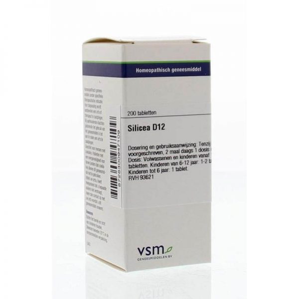 Vsm Silicea D12 Tabletten 200st