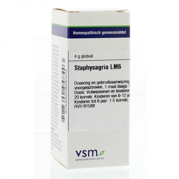 Vsm Staphysagria LM6 Globuli 4G