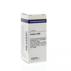 Vsm Sulphur 200k Globuli 80st