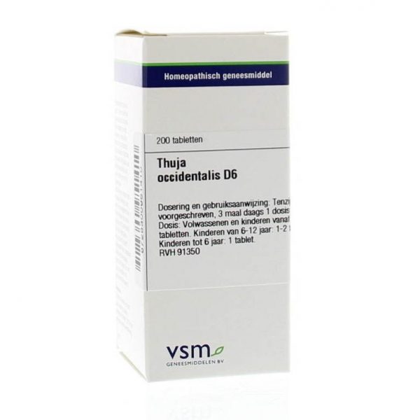 Vsm Thuja Occidentalis D6 Tabletten 200st