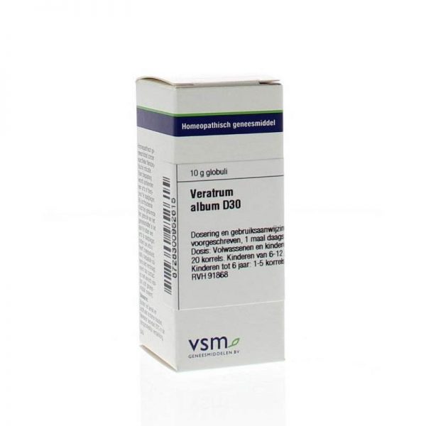 Vsm Veratrum Album D30 Globuli 10G