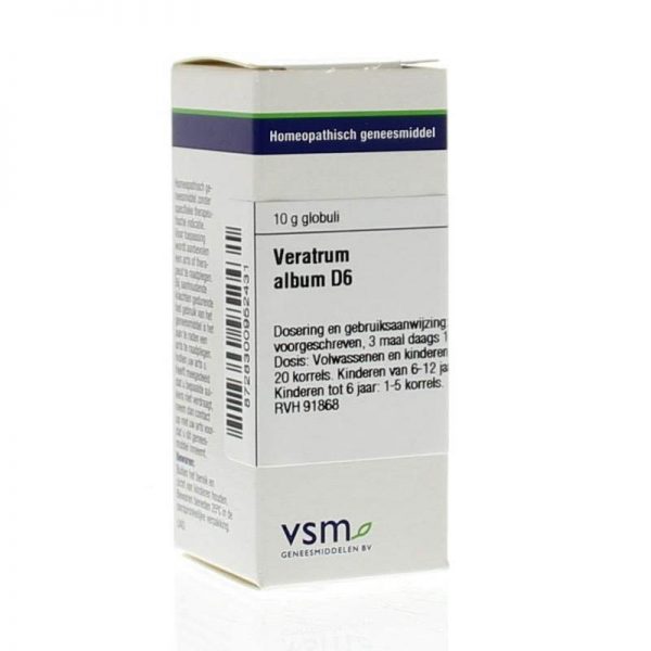 Vsm Veratrum Album D6 Globuli 10gr