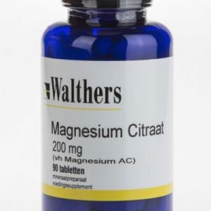 Walthers Magnesiumcitraat 200mg Capsules 90st