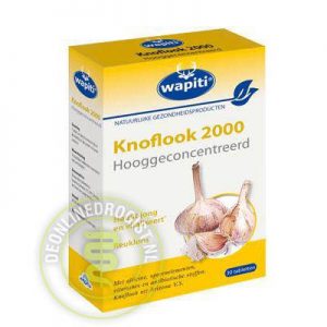 Wapiti Knoflook 2000 Tabletten