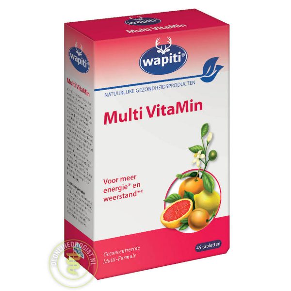 Wapiti Multi Vitamin Tabletten 45st