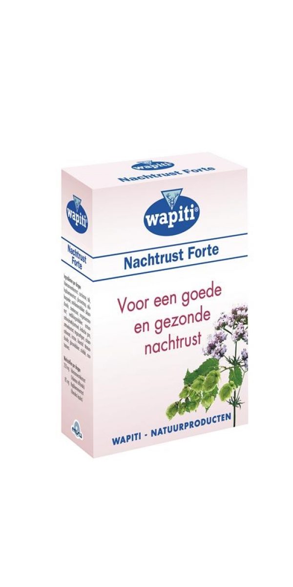 Wapiti Nachtrust Forte Dragees 40st