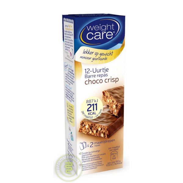 Weight Care Maaltijdreep Choco Crisp