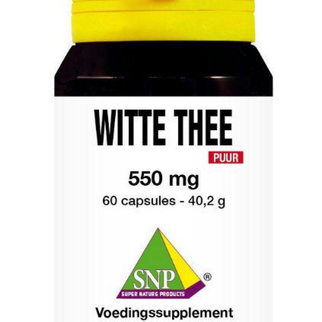 Witte thee 550 mg puur