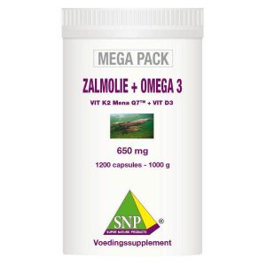 Zalmolie&omega 3 megapack