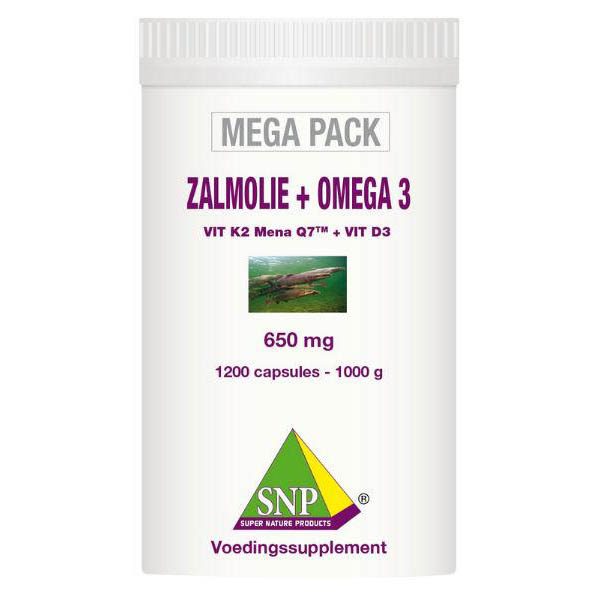 Zalmolie&omega 3 megapack