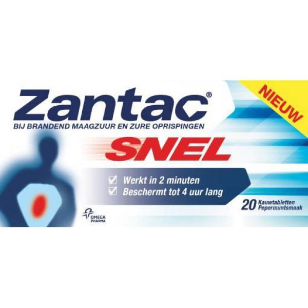 Zantac Snel Tabletten