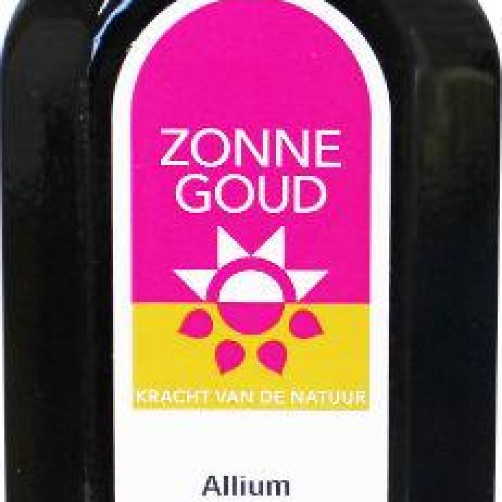 Zonnegoud Allium Siroop