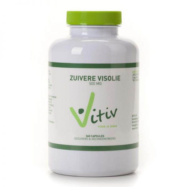 Zuivere visolie 500 mg