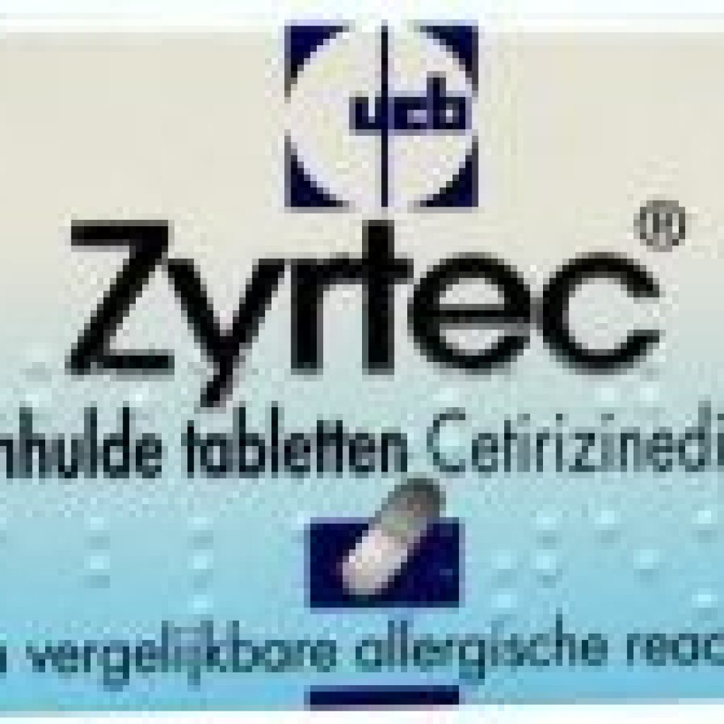 Zyrtec Cetirizine 10mg Tabletten 7st