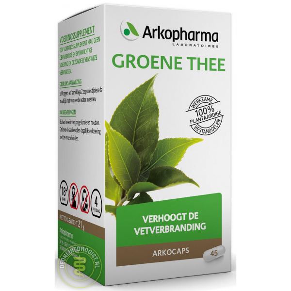 arkocaps groene thee capsules 45st