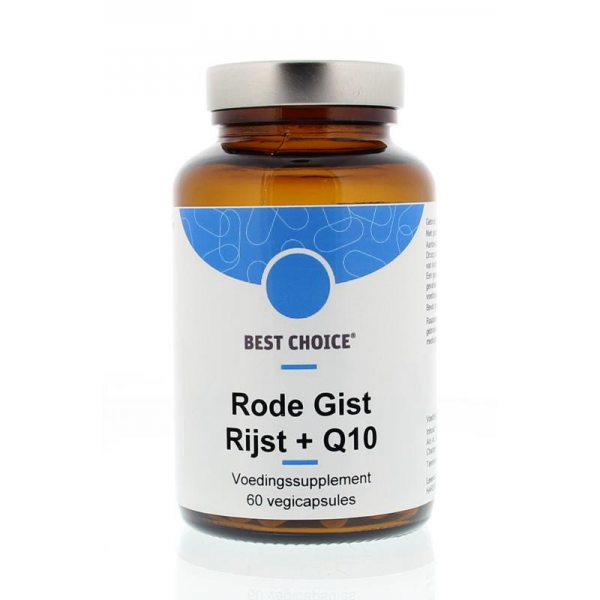 Best Choice Rode Gist Rijst + Q10 Capsules 60st