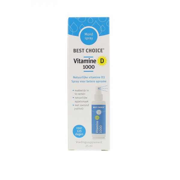 Best Choice Vitamine D 1000 Spray