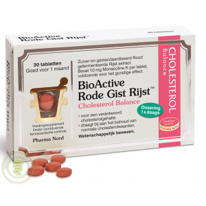 bio active rode gist rijst tabletten