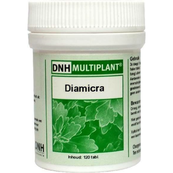 DNH Research Multiplant Diamicra Tabletten 140st