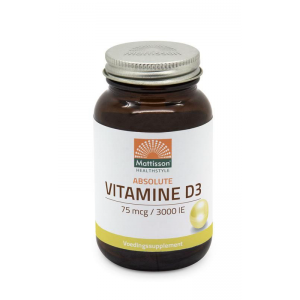 Mattisson HealthStyle Vitamine D3 75mcg Capsules