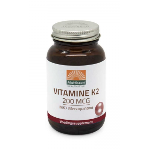 Mattisson HealthStyle Vitamine K2 200mcg Tabletten