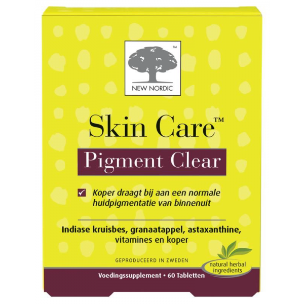 New Nordic Skin Care Pigment Clear Tabletten