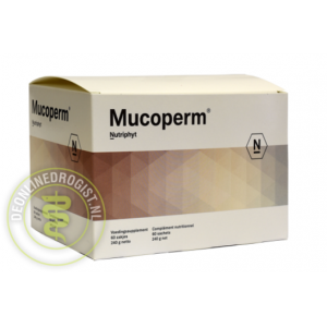 Nutriphyt Mucoperm Zakjes 60st