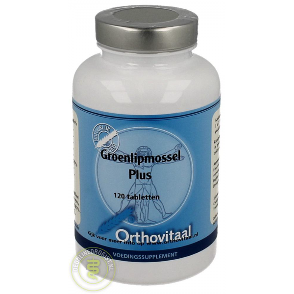 Orthovitaal Groenlipmossel Plus Tabletten 120st