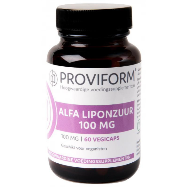 proviform alfa liponzuur 100 mg capsules