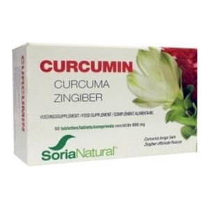 Soria Natural Curcumin Tabletten 60st