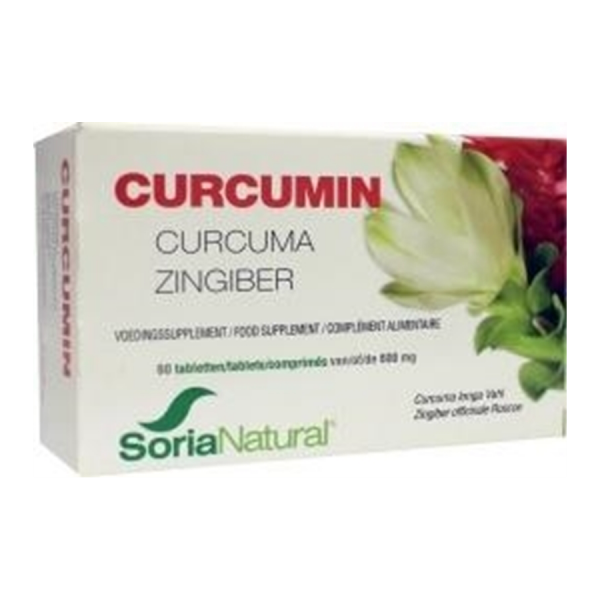 Soria Natural Curcumin Tabletten 60st