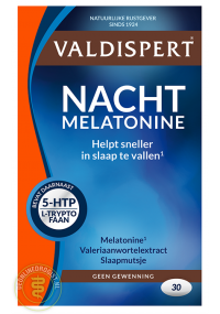 valdispert nacht melatonine voorzijde