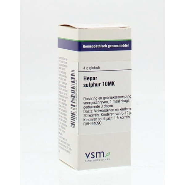 Vsm Hepar Sulphur 10MK 4gr