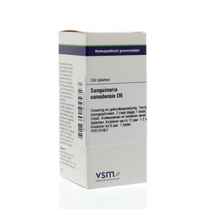 Vsm Sanguinaria Canaden D6 Tabletten 200st