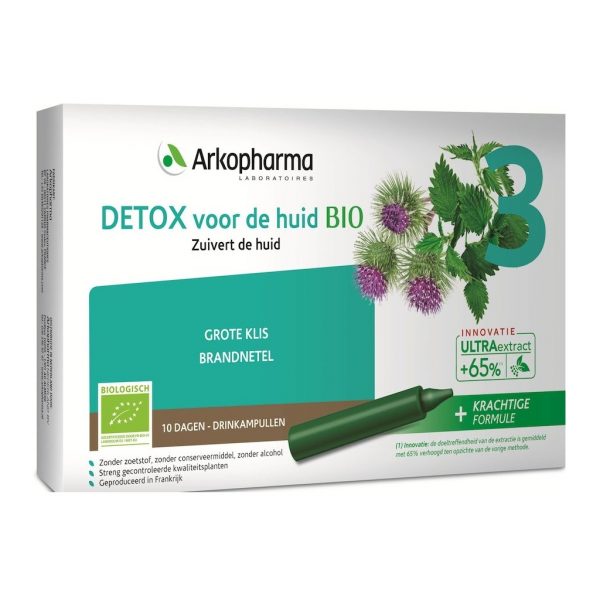 Arkopharma Detox voor de Huid Bio Drinkampullen