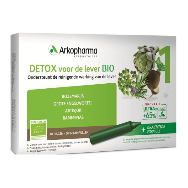 Arkopharma Detox voor de Lever Bio Drinkampullen