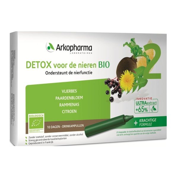 Arkopharma Detox voor de Nieren Bio Drinkampullen