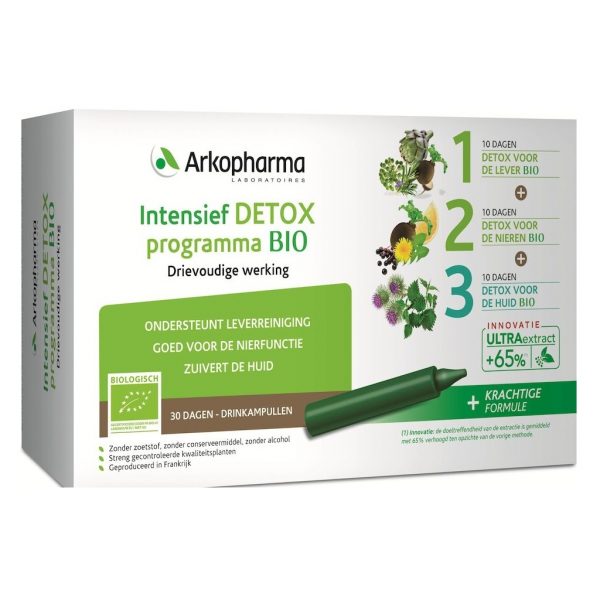 Arkopharma Intensief Detox Programma Bio Drinkampullen