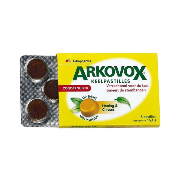 Arkovox Honing & Citroen Pastilles 8st