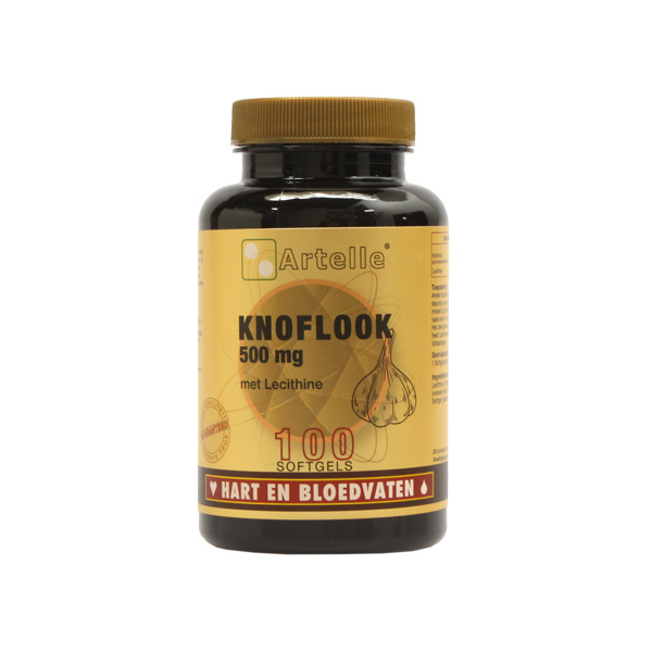 Artelle Knoflook 500 mg Met Lecithine Softgels