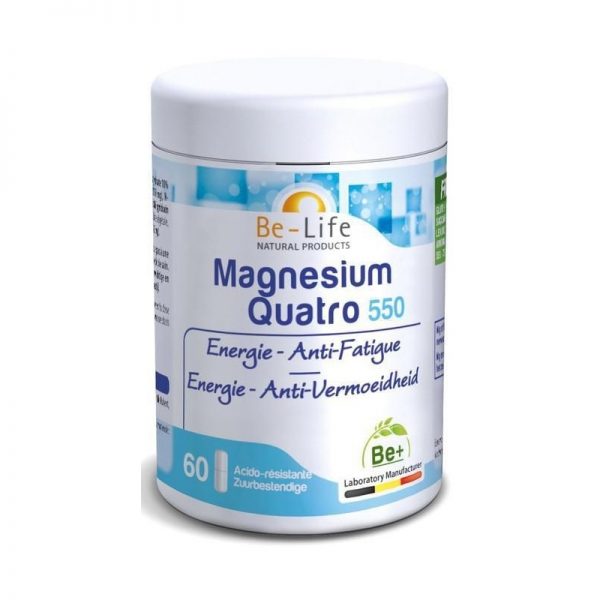 Be-Life Magnesium Quatro 550 Capsules