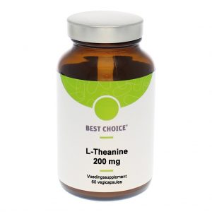 Best Choice L-Theanine 200mg Capsules 60st