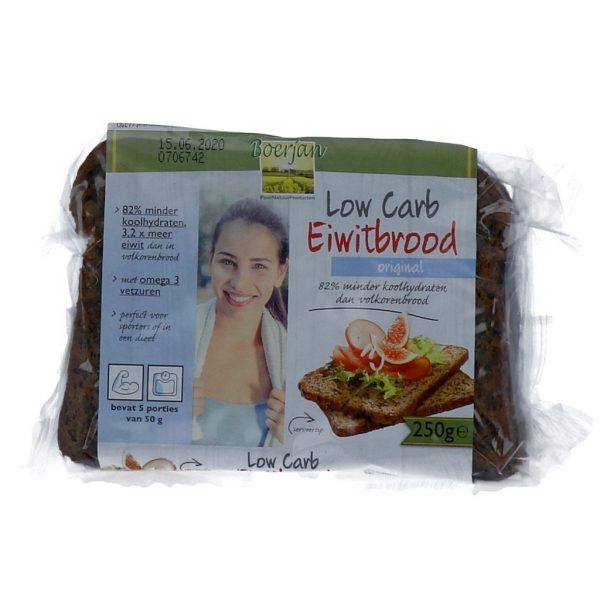 Boerjan Low Carb Eiwitbrood